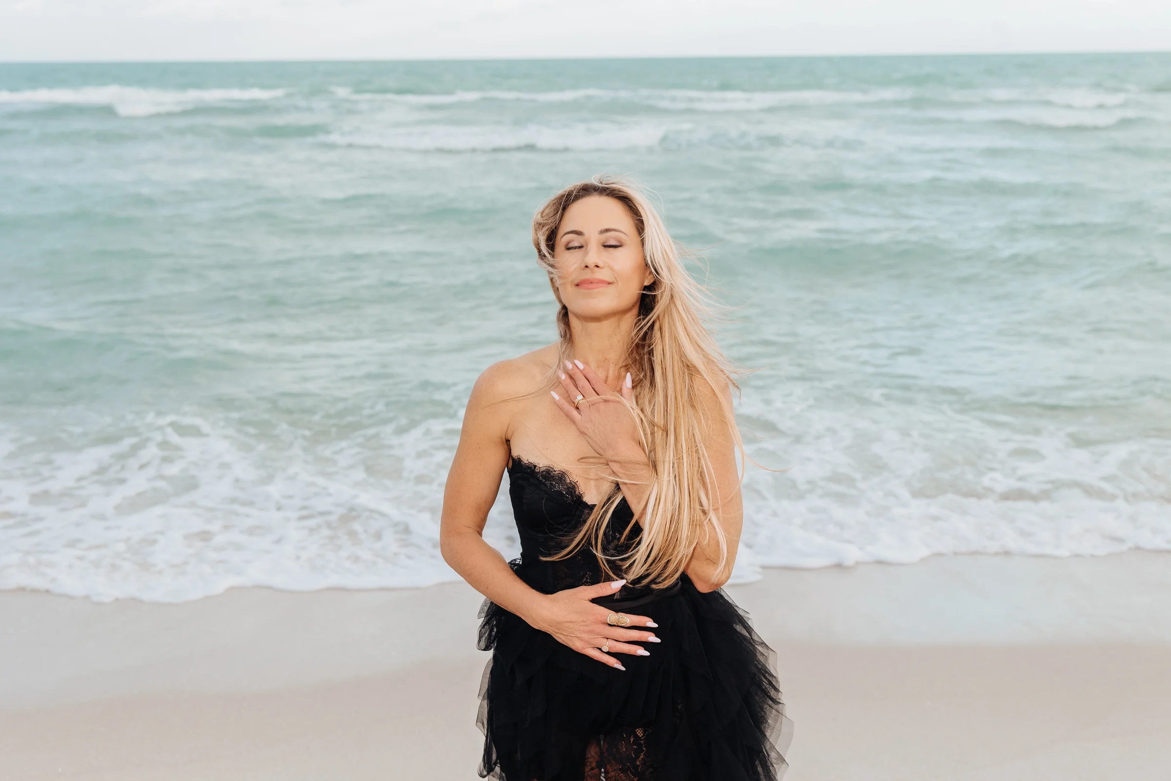 Vanessa Lambert in golden light